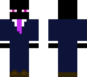 enderman with tuxedo
