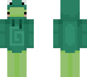 frog in frog hoodie