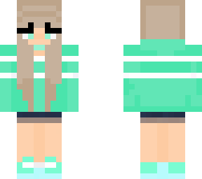 girl with hoodie (remake)