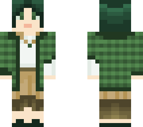 green cardigan (1/6)