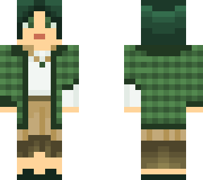 green cardigan (2/6)