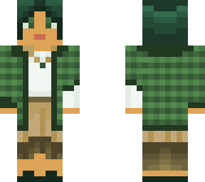 green cardigan (3/6)