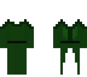 green dress