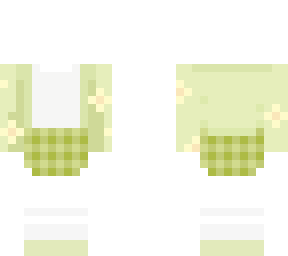 green outfit