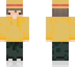 my skin (yellow hoodie)