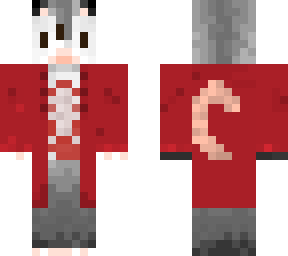 my skin but red