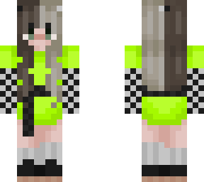 neon green egirl