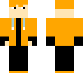 orange gamer boy