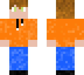 orange hoodie boy