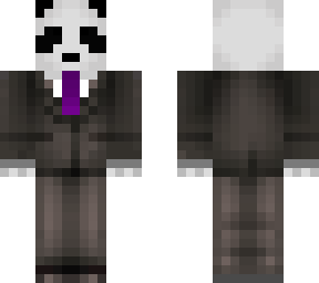 panda in suit