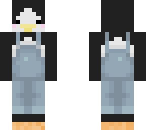 penguin farmer with overall