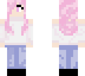 pink hair girl