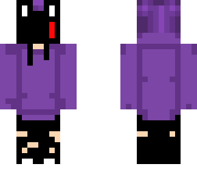 purple boy with mask