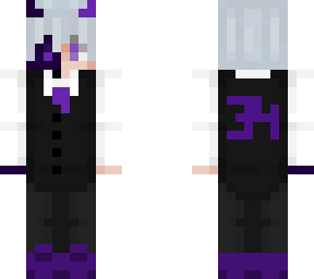 purple demon guy