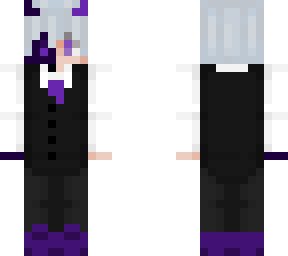 purple demon guy without numbers