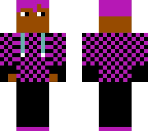 purple gamer boy