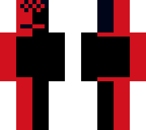 red and black clown