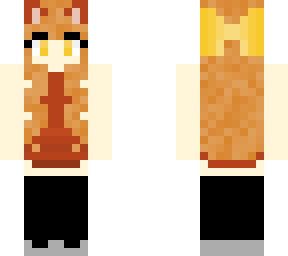 red panda girl