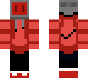 red tv head