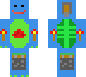 redstone blue turtle