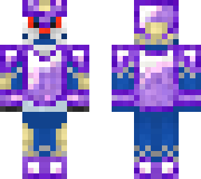 samurott wearing amethyst armor!