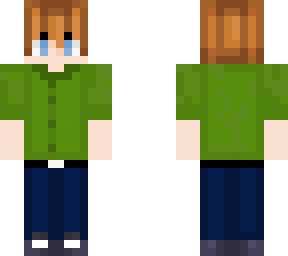 tubbo (red hair, lighter eyes, fixed shirt)