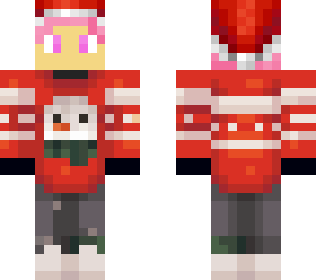 x-mas pink boy