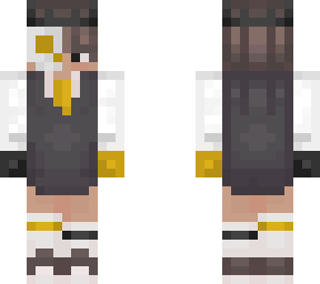 black and gold skeleton theme zo3ang3l skin (w/ cancer ribbon)