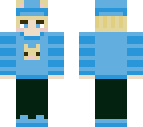 blonde cat boy