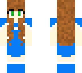 blue snow dress