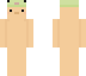 duck w frog hat