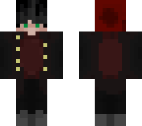 e-boy in trench coat