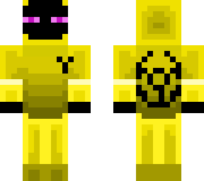 enderman in hazmat suit