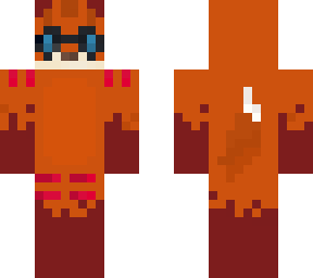fire demonic fox