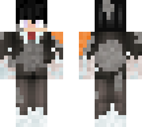 frozen man w/ fire