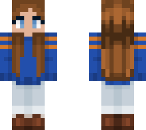 girl ravenclaw brown braun long hair mdchen blue