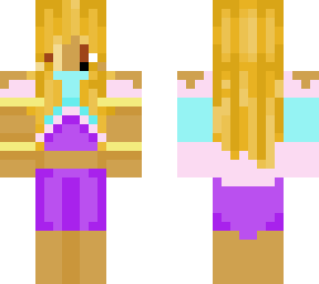 mermaid/beach girl skin