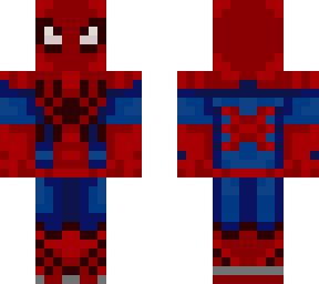 new year's celebration spider-man minecraft skin (copy)