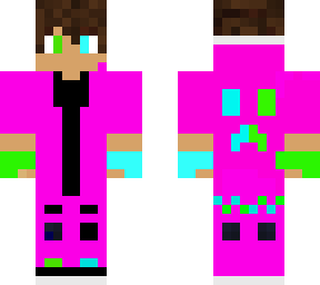 pink/green/cyan gamerboy