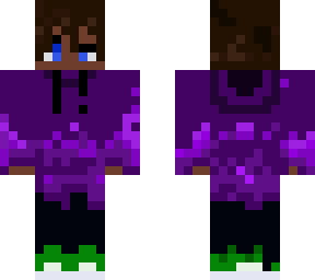 purple hooded kid