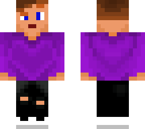 purple hoodie skin