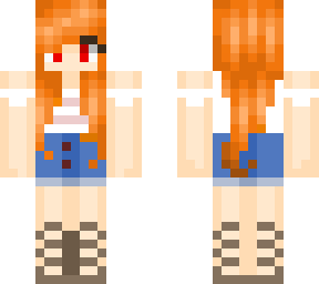 red hair summer girl