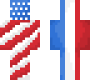 red white and blue