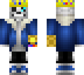 sans with a crown and gantalt