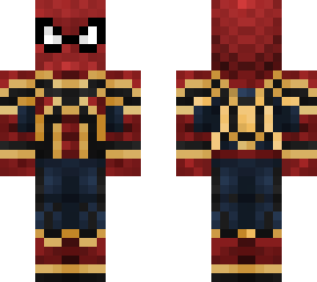 spiderman metal suit