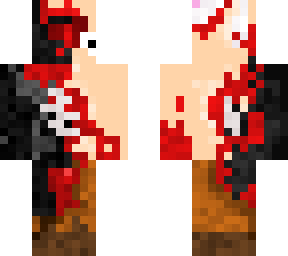 the burned man