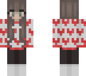 valentine sweater girl