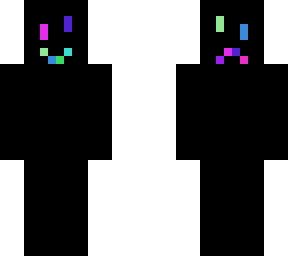 black with color