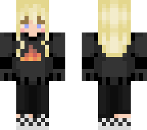 blonde girl in sapnap hoodie