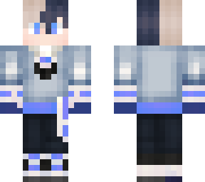 blue uniform silver